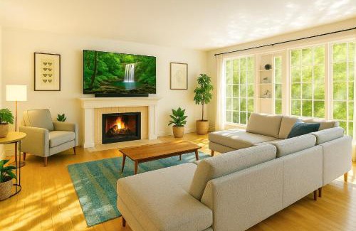 Hollywood Hills West House | Enchanting Gated Hollywood Hills Oasis with Tranquil Treet-Top Views, Outdoor Living Room and Patio, Magical Zen Garden, Plus Free Garage in LA's Most Desirable Central Serene Area, Sleeps 6