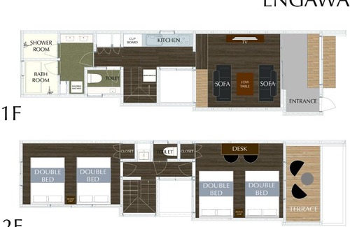 Nakano Apartment | ENGAWA & GIVE Nakano