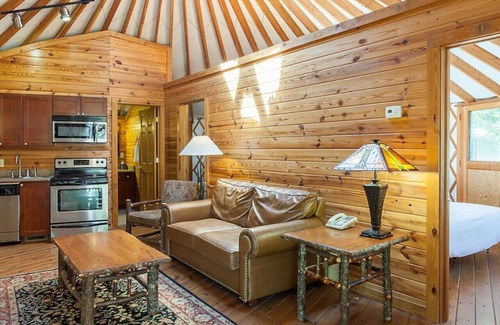 Gordonsville Condo | Enjoy 1000 acres of rolling hillside on this equestrian themed resort 1BD condo
