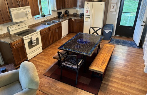 Averill Park House | Enjoy a spectacular view of Burden Lake, NY while relaxing inside or outside.