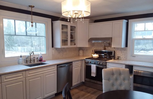 Lenox House | Enjoy comfortable elegance in this secluded grand home located in town