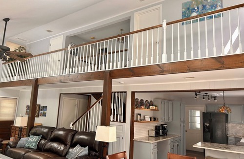 Littleton House | Enjoy Lake Gaston with our private dock and deep water. Available August 18-28