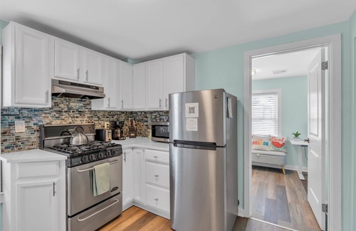 Neptune City Apartment | Enjoy local summer, 5 min to asbury park, firepit, patio, grill, remote work