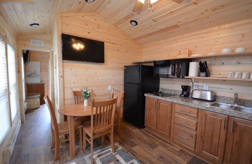 Christopher Creek Cabin | Enjoy one of our 2 bedroom cabins in the cool pines at Christopher Creek.