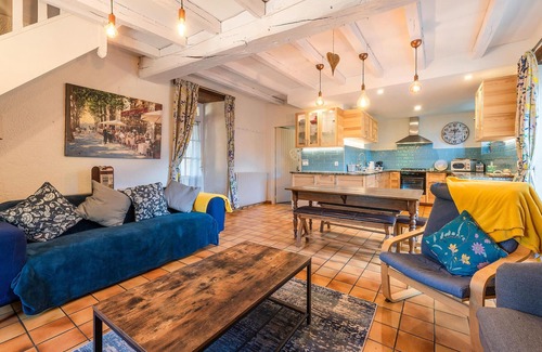 La Coudre House | Enjoy tranquility, charming living and lush nature in this beautiful mill complex.