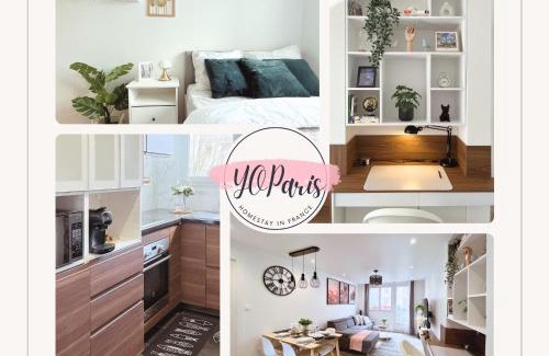 Bourg-la-Reine Apartment | Entire 60m2 apartment - Close to Paris - Parking - Kitchen - 2min RERB - Olympic'24