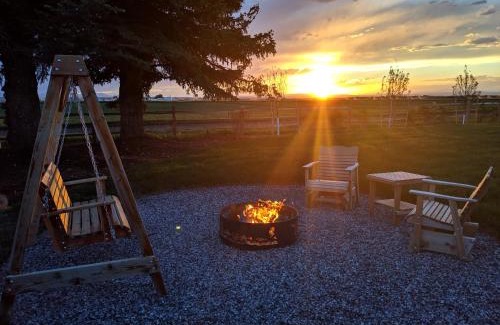 Four Corners House | Epic Sunsets in Bozeman - Wonderful View