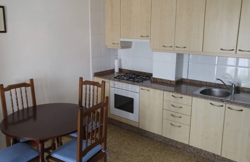 San Vicente do Grove Apartment | Apartment with sea views.