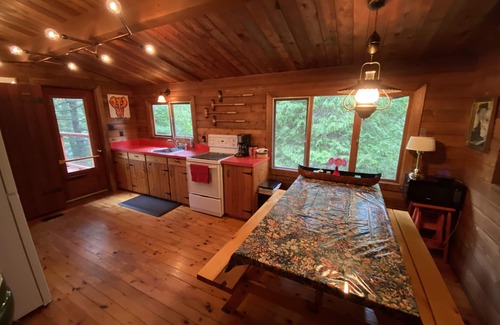 Marmora and Lake Cabin | Escape to a private cabin with 500ft of clean waterfront