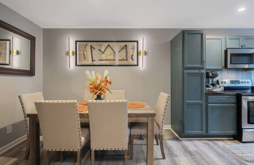 Terry Sanford House | "Escape to Ellis Hideaway: Cozy 2-Bedroom Retreat with 1.5 Baths