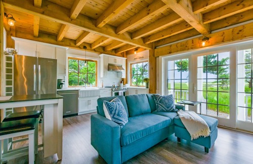 East Sandwich House | Escape to The Hideaway in East Sandwich fronting on Scorton Creek and tidal marsh!