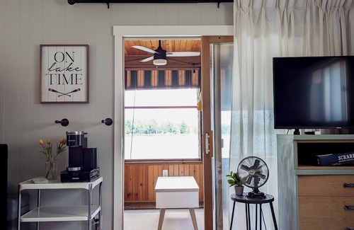 Wautoma Cottage | Escape to Tranquility: Lakefront cottage on a No-Wake Lake