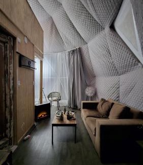 Los Vilos Apartment | Espectacular Domo Rústico con Vista en Los Vilos, equipado hasta 5 personas