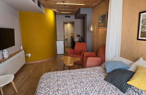 Barrio de Santo Domingo y San Martin Apartment | Estudio de diseño con parking en el centro