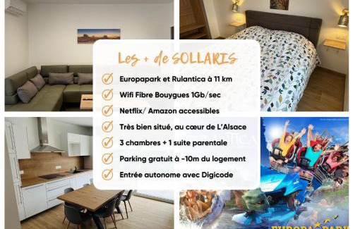 Friesenheim House | Europapark à 11km Maison Soleil climatisé