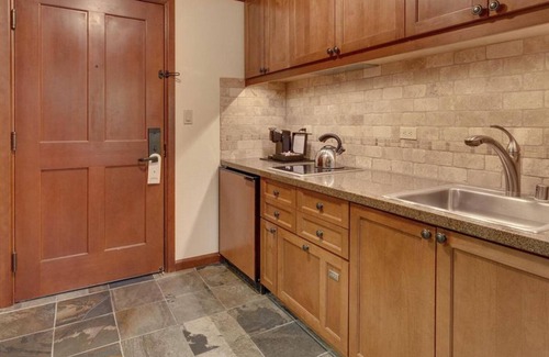 Olympic Valley Condo | Everline Resort and Spa Fireplace Suite Valley View