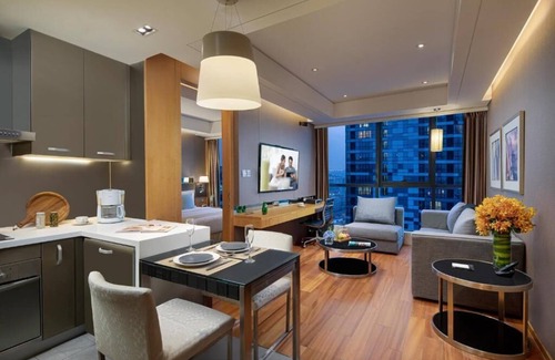 Dongzhimen Apartment | Executive 1-Bedroom Apartment Near Dongzhimen Station Beijing