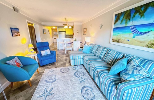 Ocean Drive Condo | Experience Tilghman Beach & Racquet 240! Second Row, Pools, Tennis, Close to Main Street!