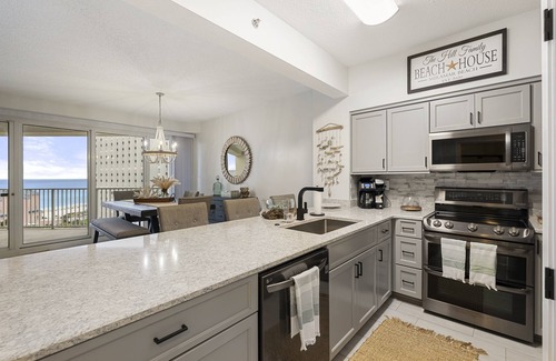 Four Mile Village Condo | Exquisite Condo - Steps to the Beach - Tops'l Tides 609