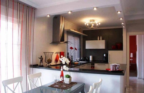 Mezquitilla Apartment | extravagant penthouse, 2 sea view terraces, beach at 100 m, A/C, pool, WiFi