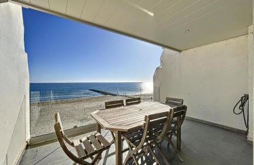 Carnon-Plage Apartment | F2 cabine rénové sur plage avec parking à Carnon - FR-1-715-78