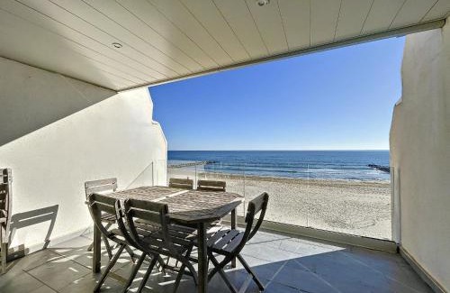 Carnon-Plage Apartment | F2 cabine rénové sur plage avec parking à Carnon - FR-1-715-78