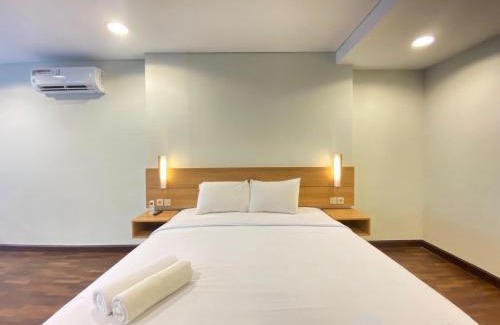 Braga Apartment | Fabulous 2BR Loft Apartment with Private Bathub at El Royale By Travelio