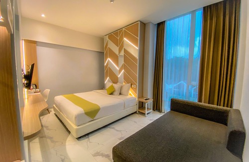 Hargomulyo Hotel | Facade Hotel by Azana