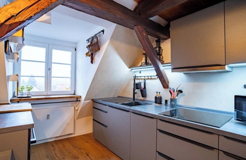 Gundelfingen an der Donau Apartment | Familienparadies Nahe Legoland mit Galerie und Höchster Dachterrasse der Stadt