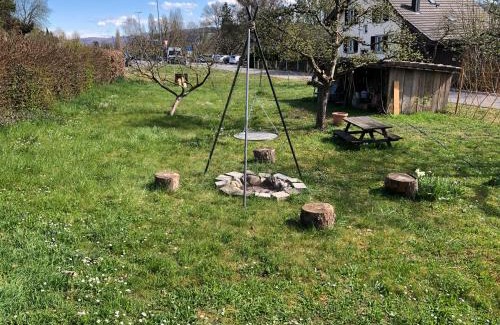 Stein am Rhein House | Familien-Haus,Garten,Grill,20m zum Rhein