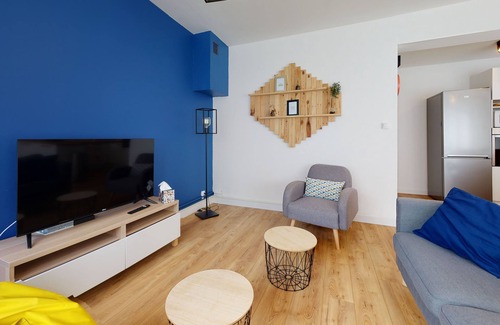 Boulogne-Centre Apartment | Family apartment 5min walk from Nausicaa, beach and town center