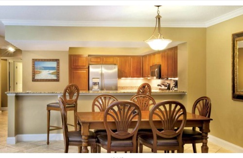Panama City Beach Condo | Family Friendly 2 BR 2 Bath Kitchen & Balcony Condo On the Gulf Views And Beach