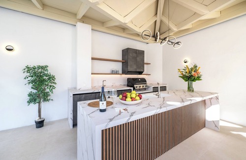 Torrequebrada Villa | FAMILY FRIENDLY RENTAL IN LUXURY AREA WITH BBQ & PRIVATE HEATED SWIMMING POOL