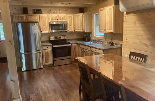 Portland Mills Cabin | Family Friendly Waterfront Log Cabin on on the Wild & Scenic Clarion River