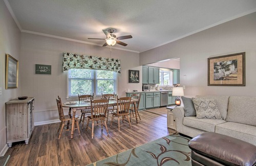Lexington Cottage | Family Home w/Fire Pit, 2 Mi to Lake Access