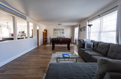 Arvada House | Family Home w/No Cleaning Fee, King Suite, and Foosball Table