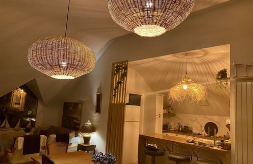 Plerin House | Family house 50 meters from the beach of Rosaires .Jacuzzi 6 places.