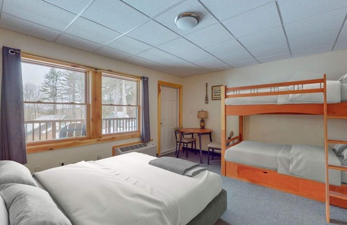 Schroon Lake Hotel | Family Lakeside Fun at Lodge w/Outdoor Pool | Scenic View from Outdoor Firepit