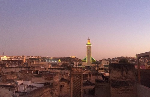 Quartier Al Adarissa House | Family Room for 18 peoples Sunny Riad Inside Medina Fes El Bali