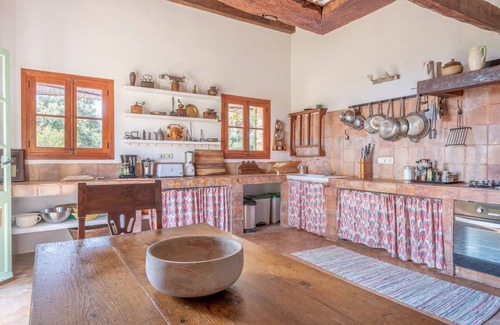 Urbanitzacio Es Verger Villa | Fantastic Country House with Pool, Terraces and Wi-Fi; Parking Available