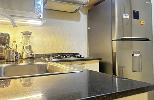 San Pedro Tlaquepaque Apartment | Fast Wifiwash/drynew Bedskeyless24h Doorman