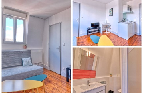 Saint-Quentin Apartment | 🌟Faubourg d'Isle 5🌟Studio🌟Cosy🌟 near station 🌟IUT🌟