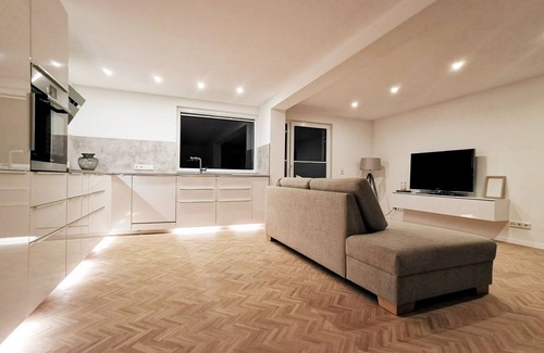 Schauenburg Apartment | ❤ FeelGood Fewo with terrace, garden, barbecue & sauna: Arrive & feel good!