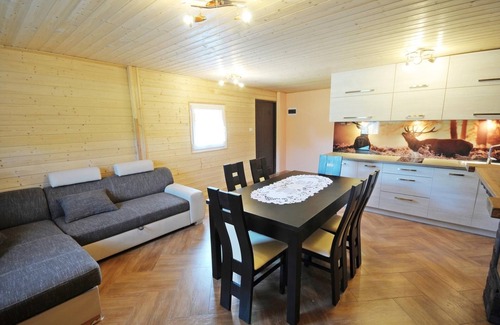 Goscino Cabin | Ferienhaus Direkt am Wald Reiten Angeln