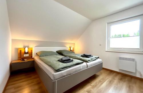 Hasselfelde House | Ferienhaus Hexenpfad Bettw Handtücher inklusive