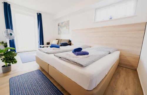 Hemfurth-Edersee Apartment | Ferienhaus Schöne Aussicht Ferienwohnung Blau