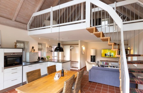 Burg-Kauper House | Ferienhaus Waldschlösschenstraße - Ferienhaus, 1 SZ, Wz/küche, Du/wc, Terrasse