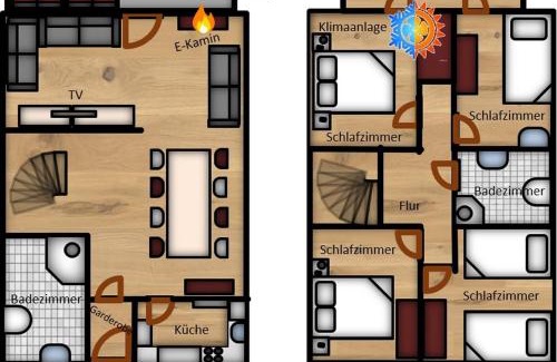 Reimboldshausen House | Ferienhaus Zeta mit Sauna, See, Wald und Ruhe