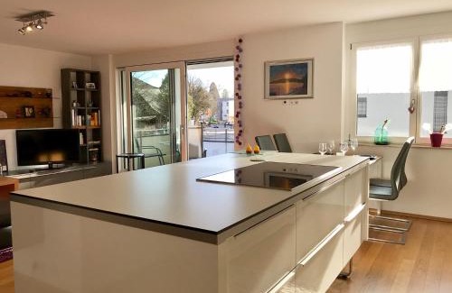 Aschach Apartment | Ferienwohnung Central 1st floor - hochwertige Wohnung mit Balkon und Aufzug