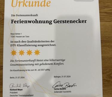 Hausen am Tann Apartment | Ferienwohnung Gerstenecker